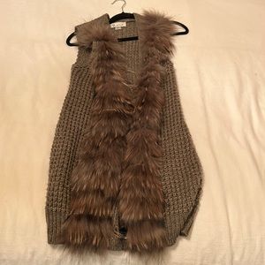 Fur vest